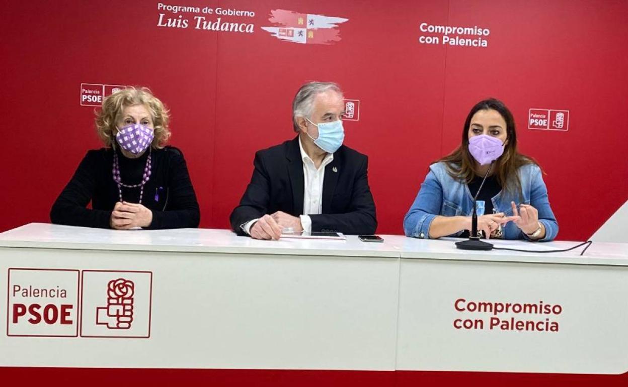 Los ediles del PSOE.