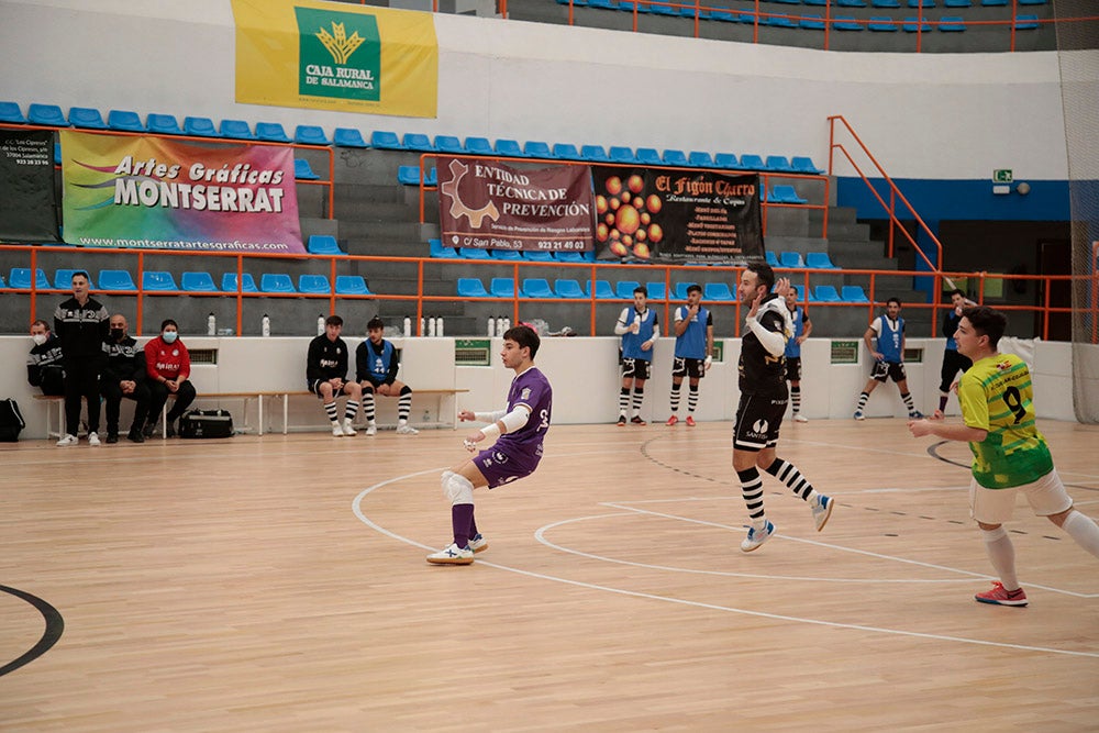 Unionistas FS reafirma su liderato venciendo al segundo Cuéllar Cojalba en La Alamedilla (4-2)