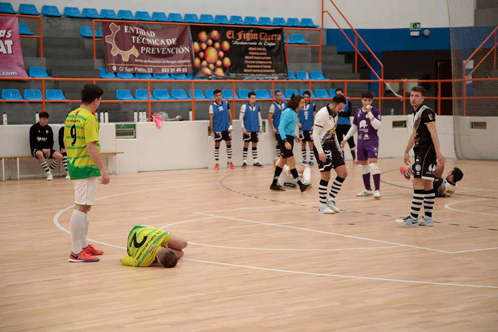 Unionistas FS reafirma su liderato venciendo al segundo Cuéllar Cojalba en La Alamedilla (4-2)