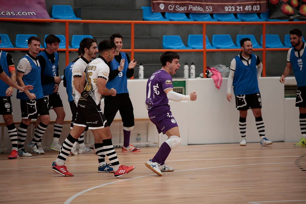 Unionistas FS reafirma su liderato venciendo al segundo Cuéllar Cojalba en La Alamedilla (4-2)