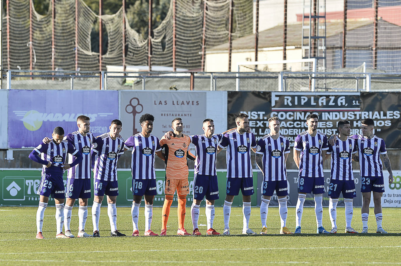Marchamalo 0-1 Real Valladolid. 