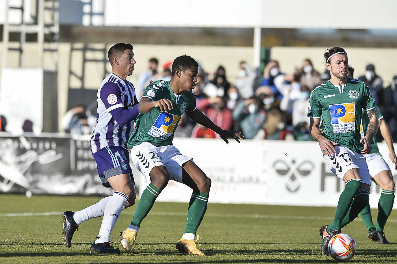 Marchamalo 0-1 Real Valladolid. 