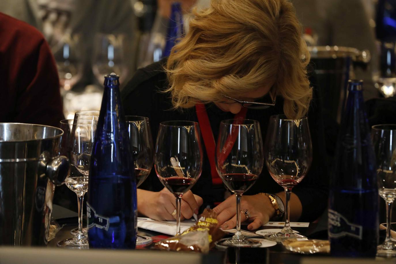 Celebración de la cata Opera Prima 2021 en Peñafiel. 