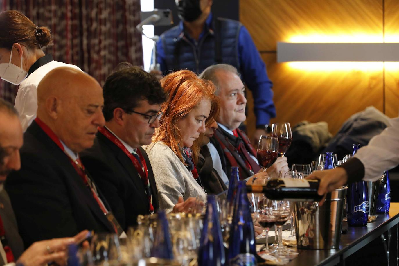 Celebración de la cata Opera Prima 2021 en Peñafiel. 