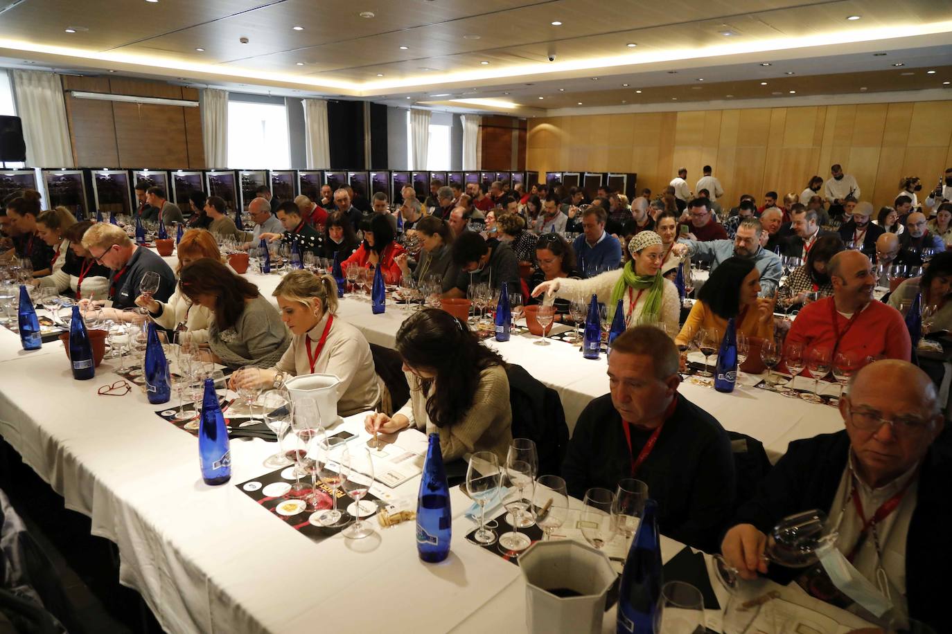 Celebración de la cata Opera Prima 2021 en Peñafiel. 