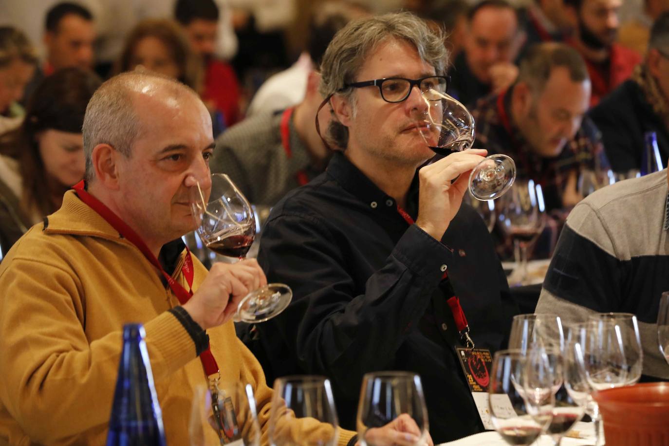 Celebración de la cata Opera Prima 2021 en Peñafiel. 