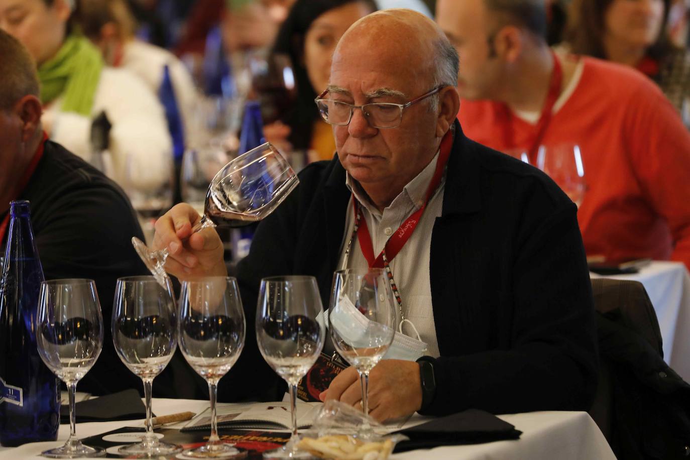 Celebración de la cata Opera Prima 2021 en Peñafiel. 