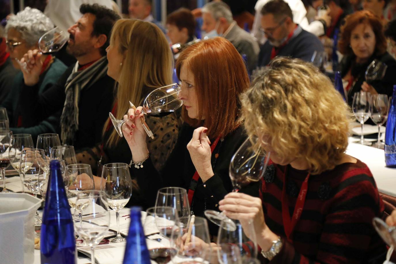 Celebración de la cata Opera Prima 2021 en Peñafiel. 