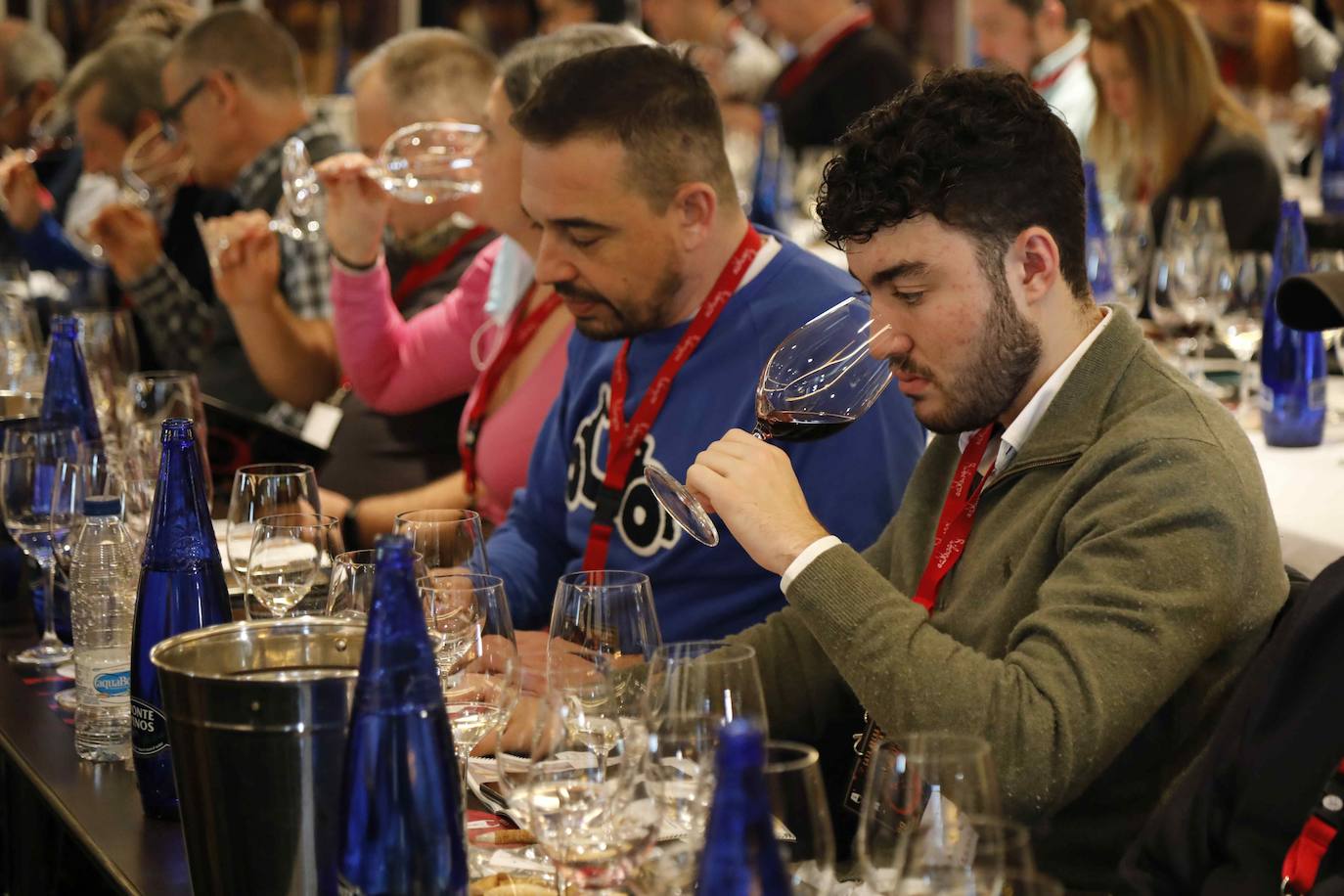 Celebración de la cata Opera Prima 2021 en Peñafiel. 