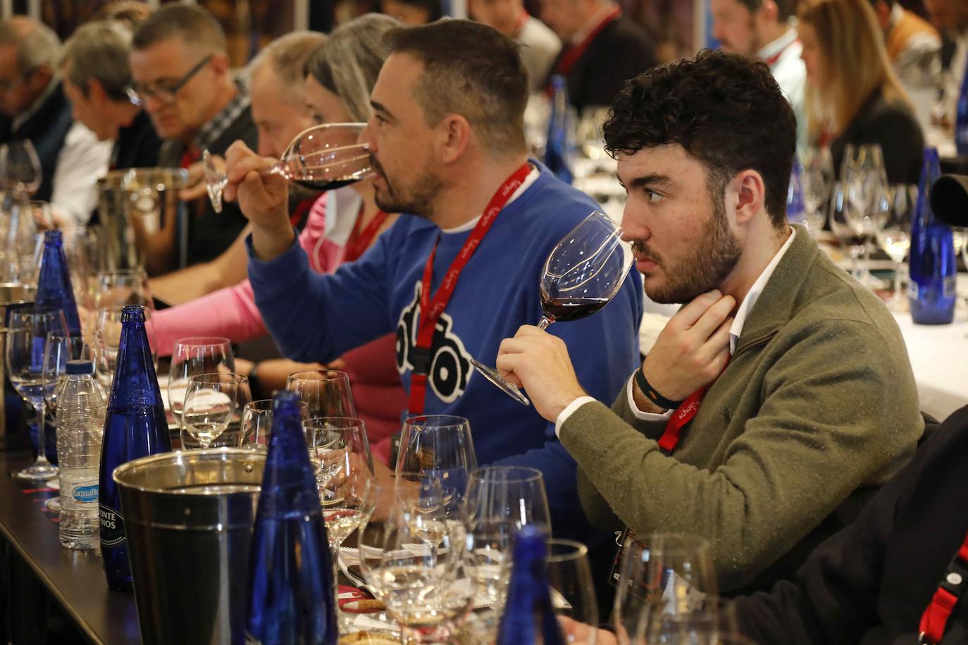 Celebración de la cata Opera Prima 2021 en Peñafiel. 