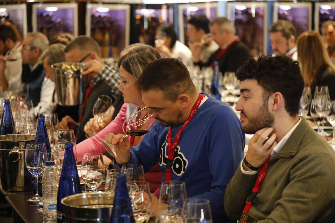 Celebración de la cata Opera Prima 2021 en Peñafiel. 