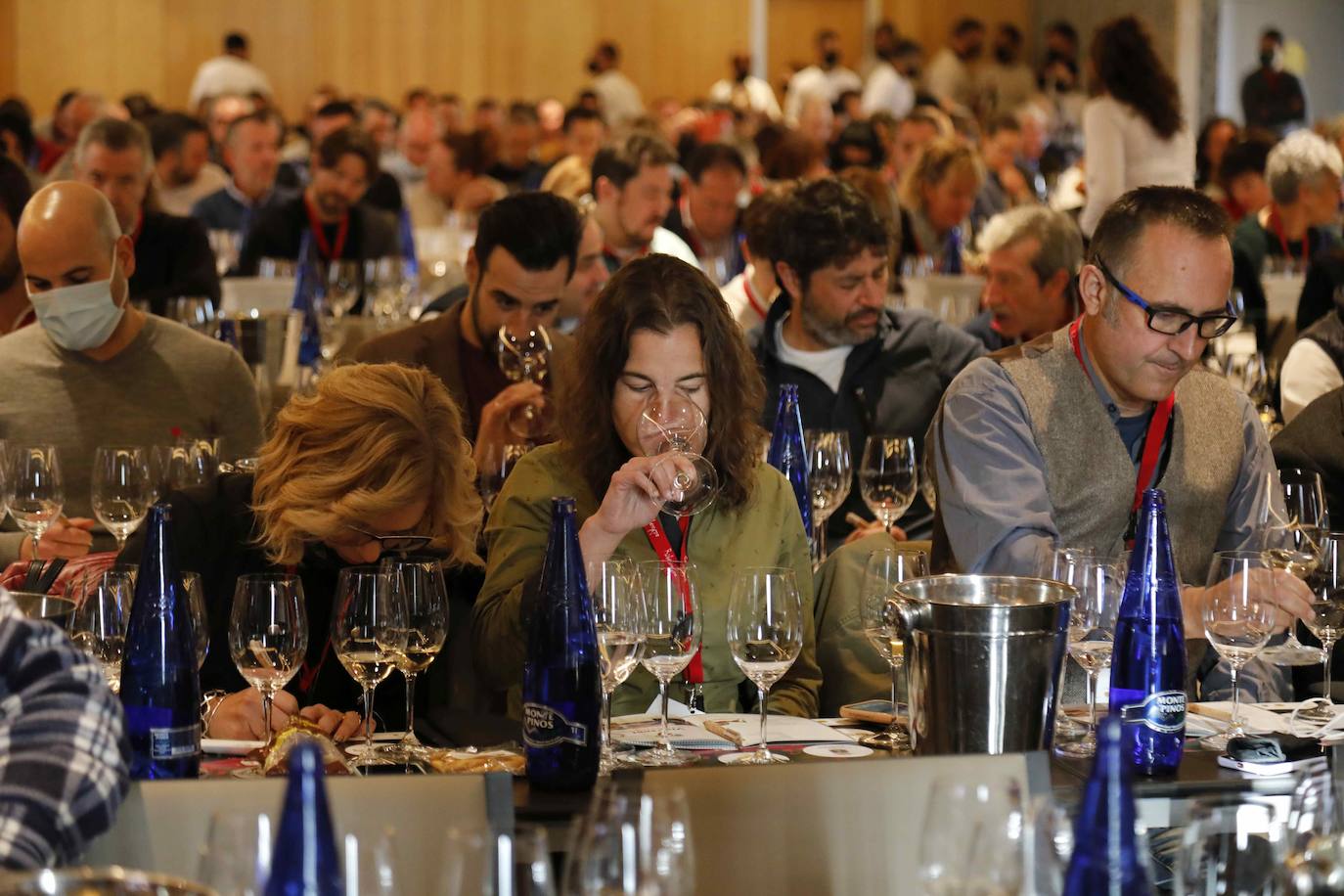 Celebración de la cata Opera Prima 2021 en Peñafiel. 