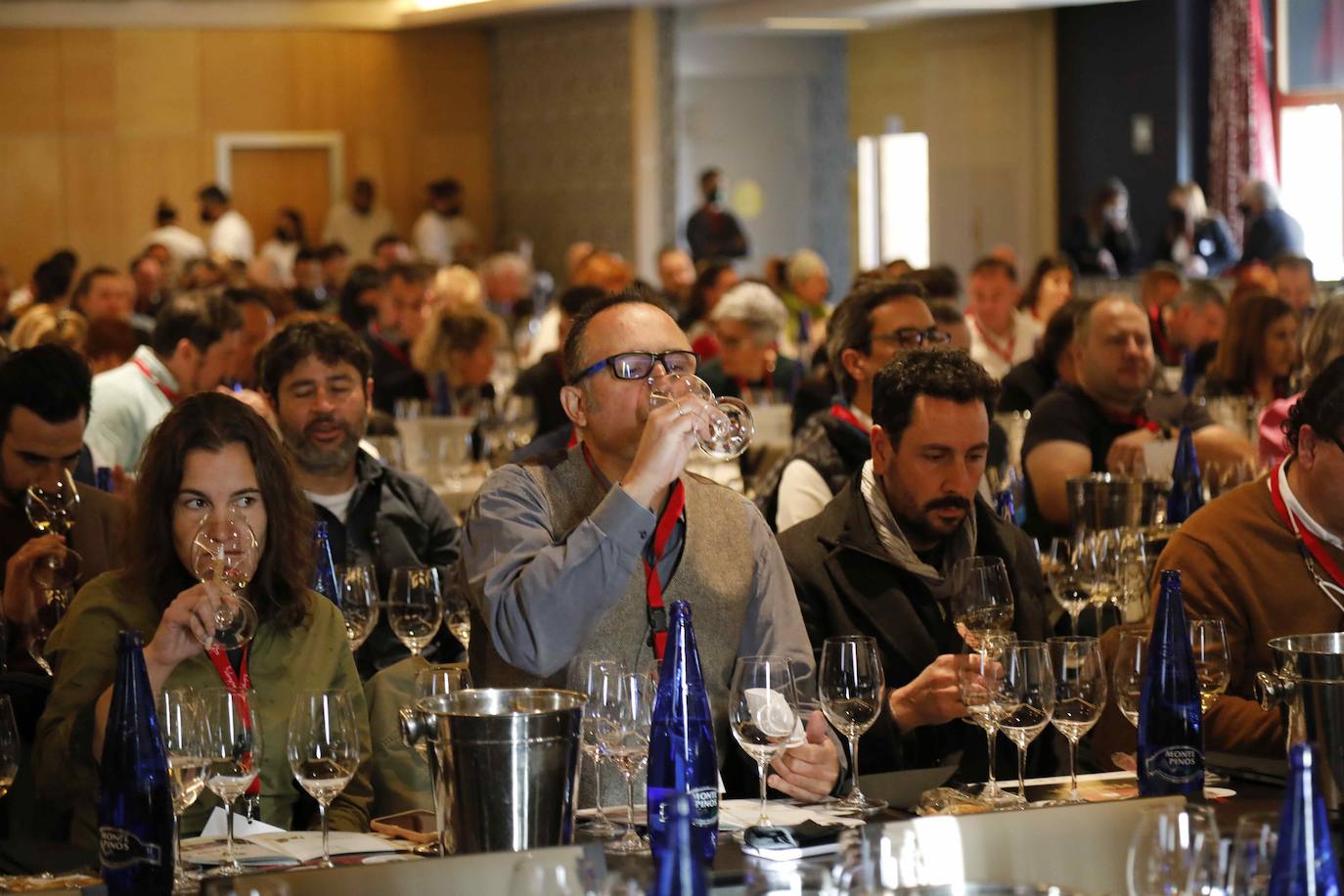 Celebración de la cata Opera Prima 2021 en Peñafiel. 