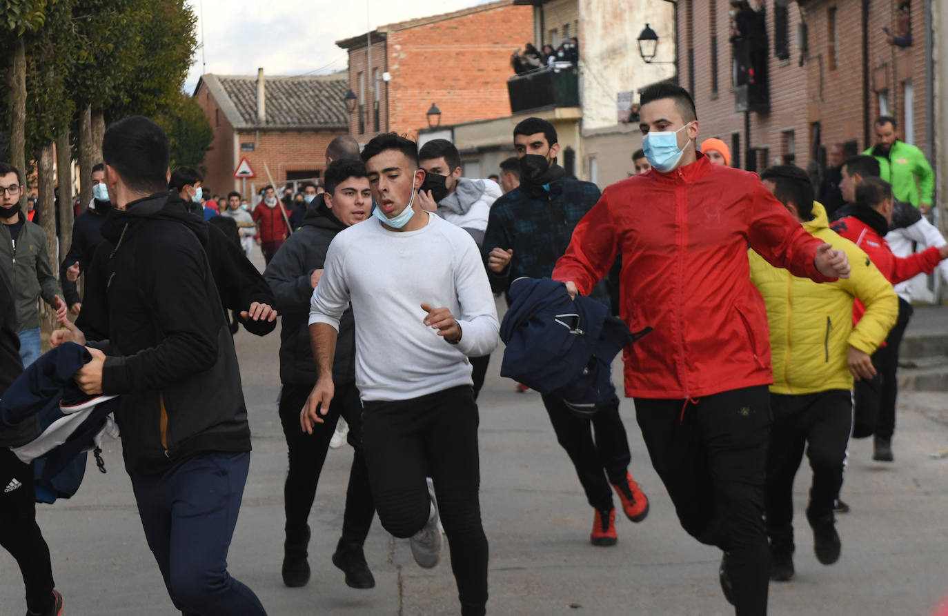 Fotos: Un toro causa el pánico en el encierro en Pollos