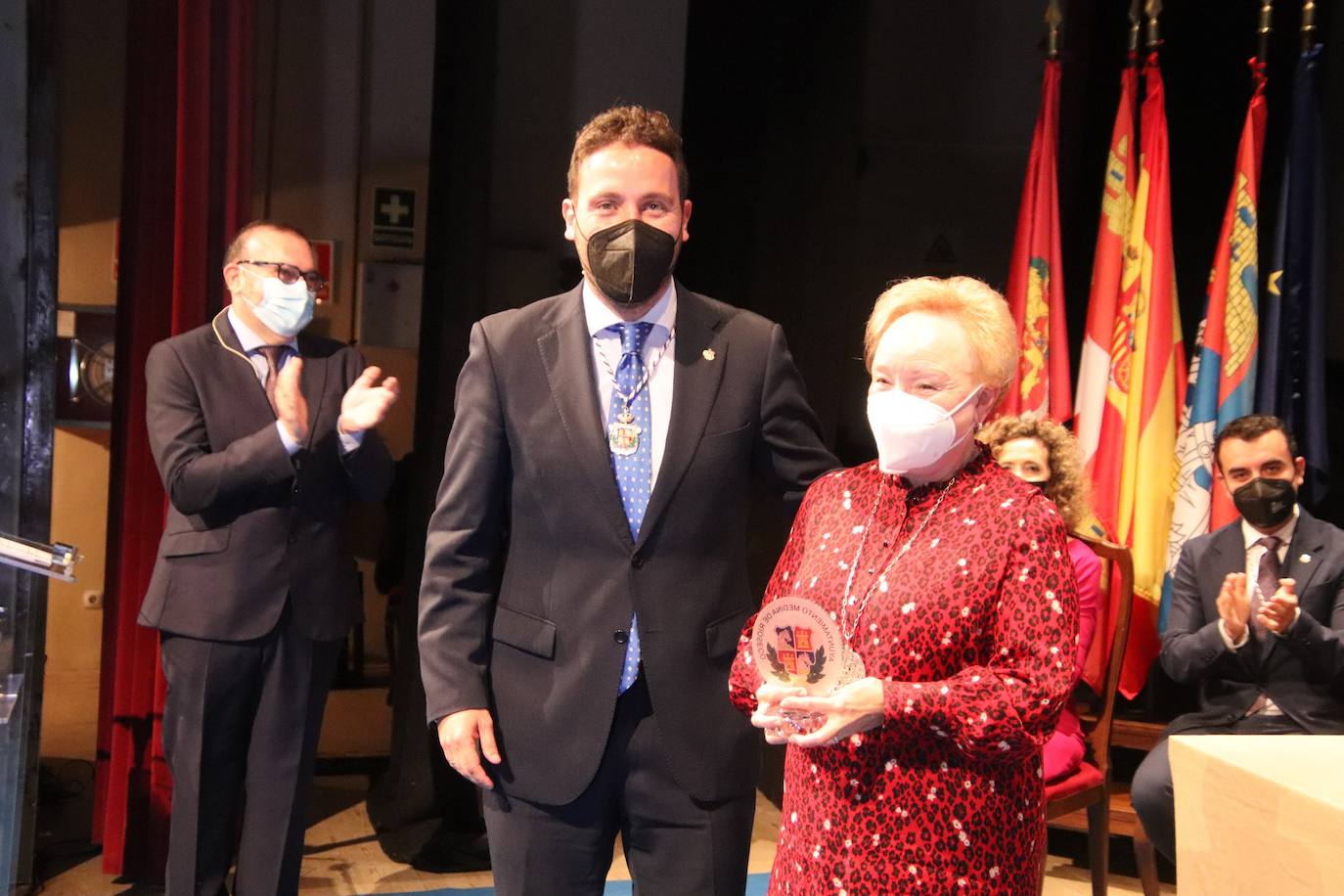 Fotos: Medina de Rioseco rinde homenaje a la Constitución