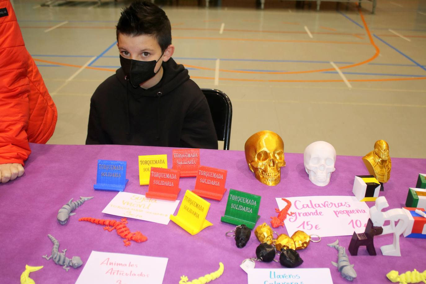 Fotos: Torquemada se solidariza con la hemiplejia alternante