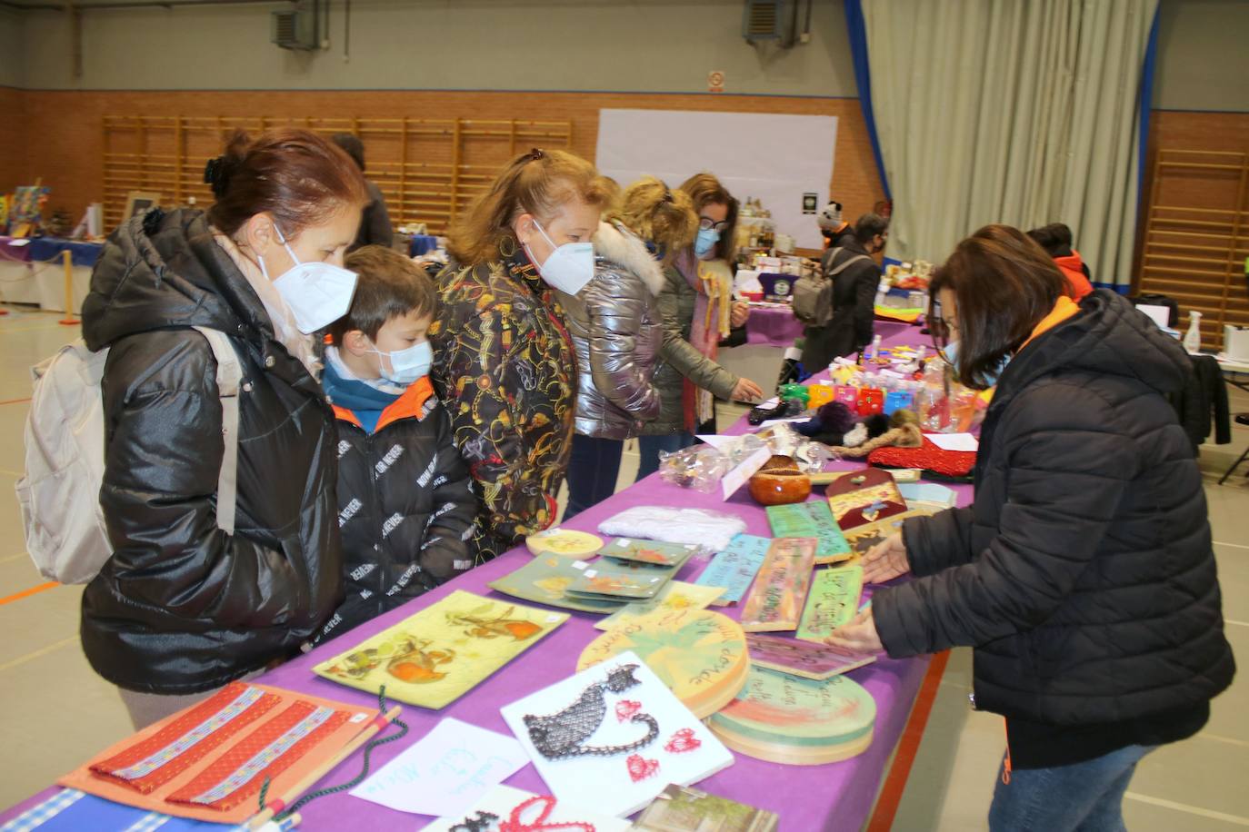 Fotos: Torquemada se solidariza con la hemiplejia alternante