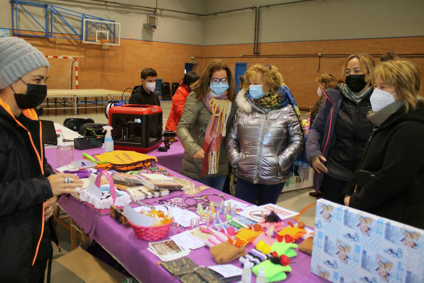Fotos: Torquemada se solidariza con la hemiplejia alternante