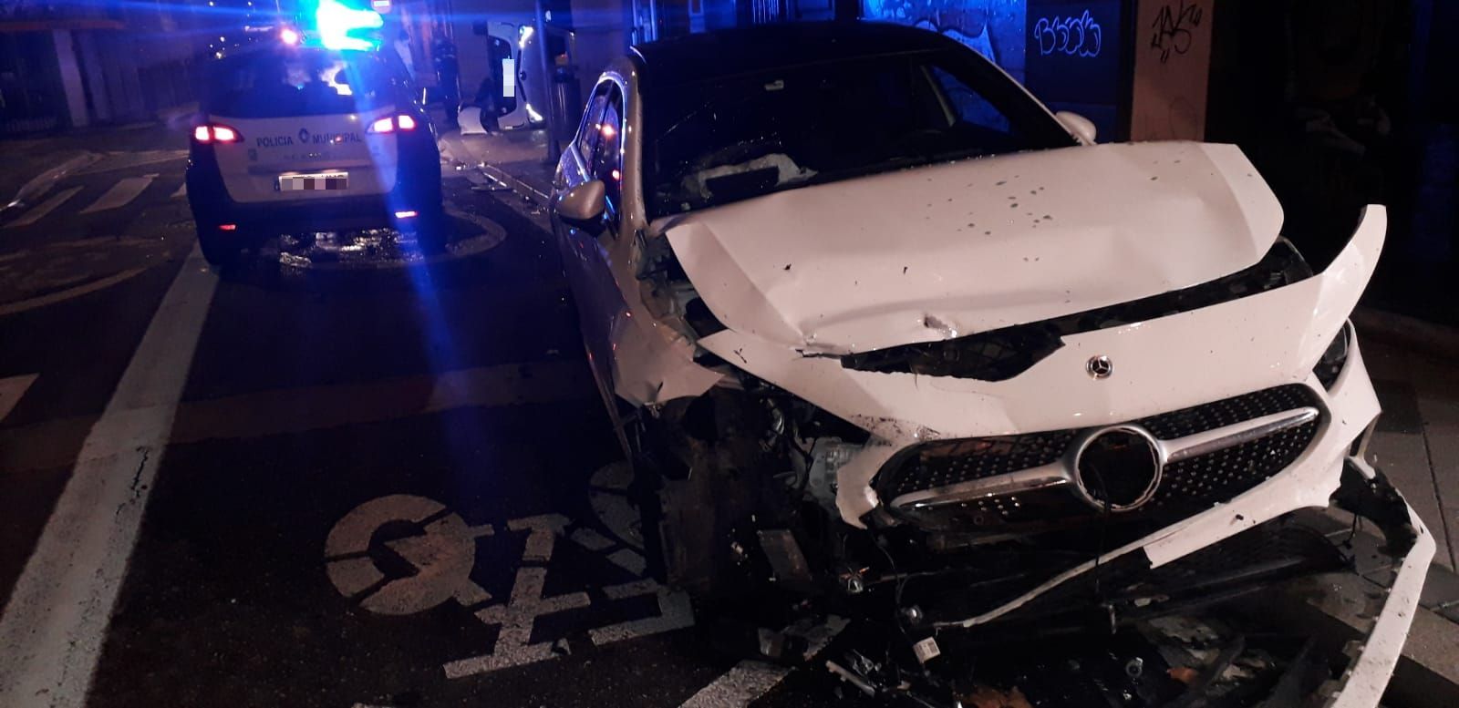 Fotos: El jugador del Real Valladolid Gonzalo Plata, positivo por alcoholemia tras un accidente