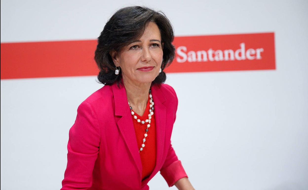 Ana Botín, presidenta de Banco Santander. 