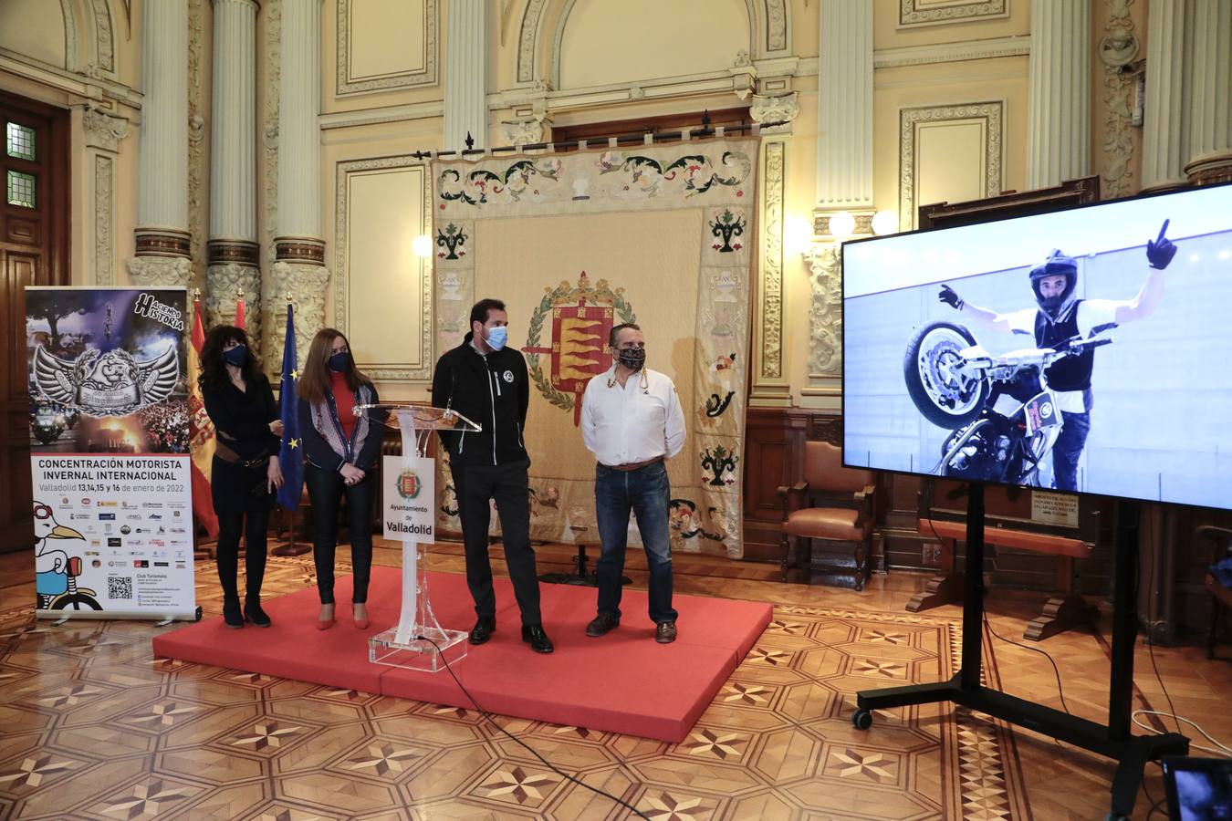 Fotos: Presentación de la concentración motera invernal &#039;Pingüinos 2022&#039;