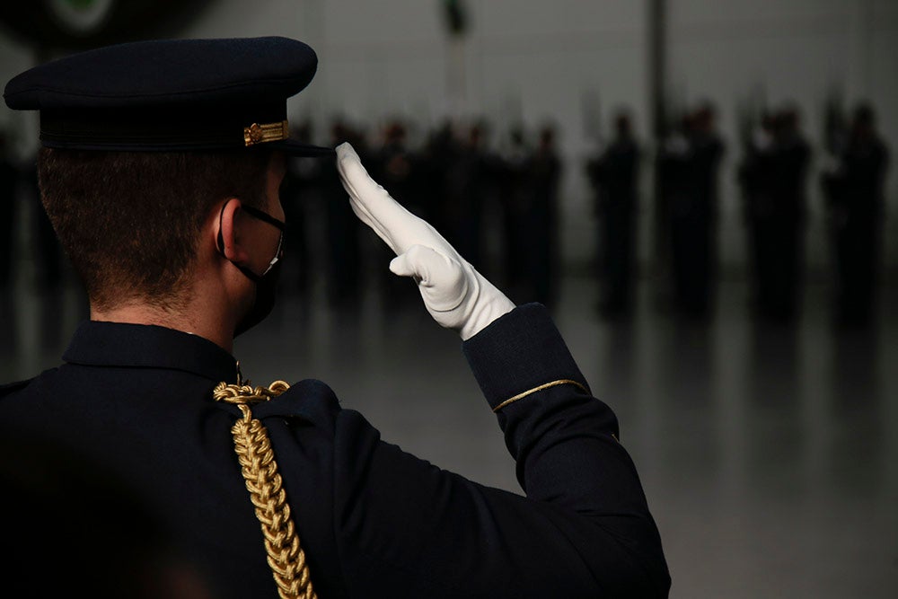 Festividad de Nuestra Señora de Loreto, patrona del Ejército del Aire, en la Base Aérea de Matacán