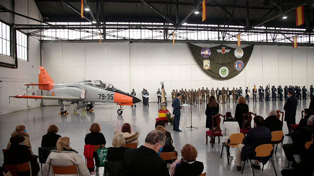 Festividad de Nuestra Señora de Loreto, patrona del Ejército del Aire, en la Base Aérea de Matacán