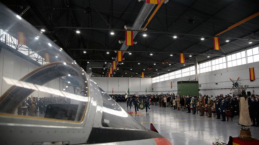 Festividad de Nuestra Señora de Loreto, patrona del Ejército del Aire, en la Base Aérea de Matacán