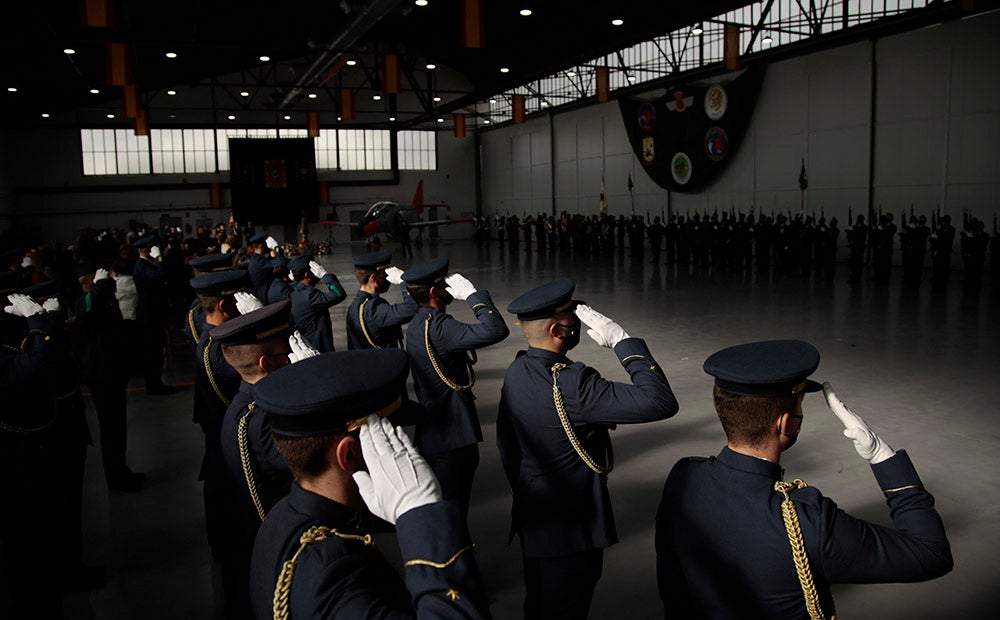 Festividad de Nuestra Señora de Loreto, patrona del Ejército del Aire, en la Base Aérea de Matacán