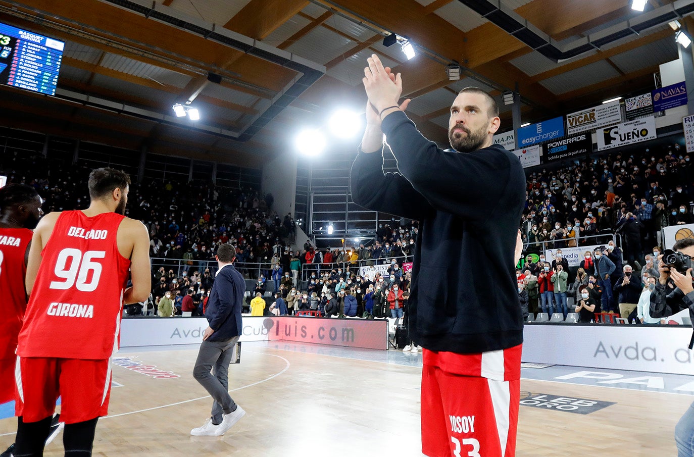 El Pabellón se llena para ver a Marc Gasol