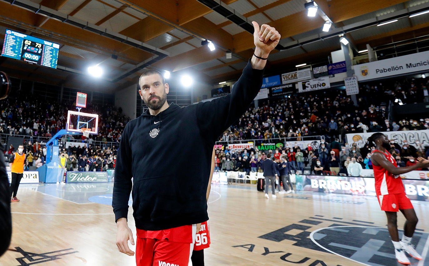 El Pabellón se llena para ver a Marc Gasol
