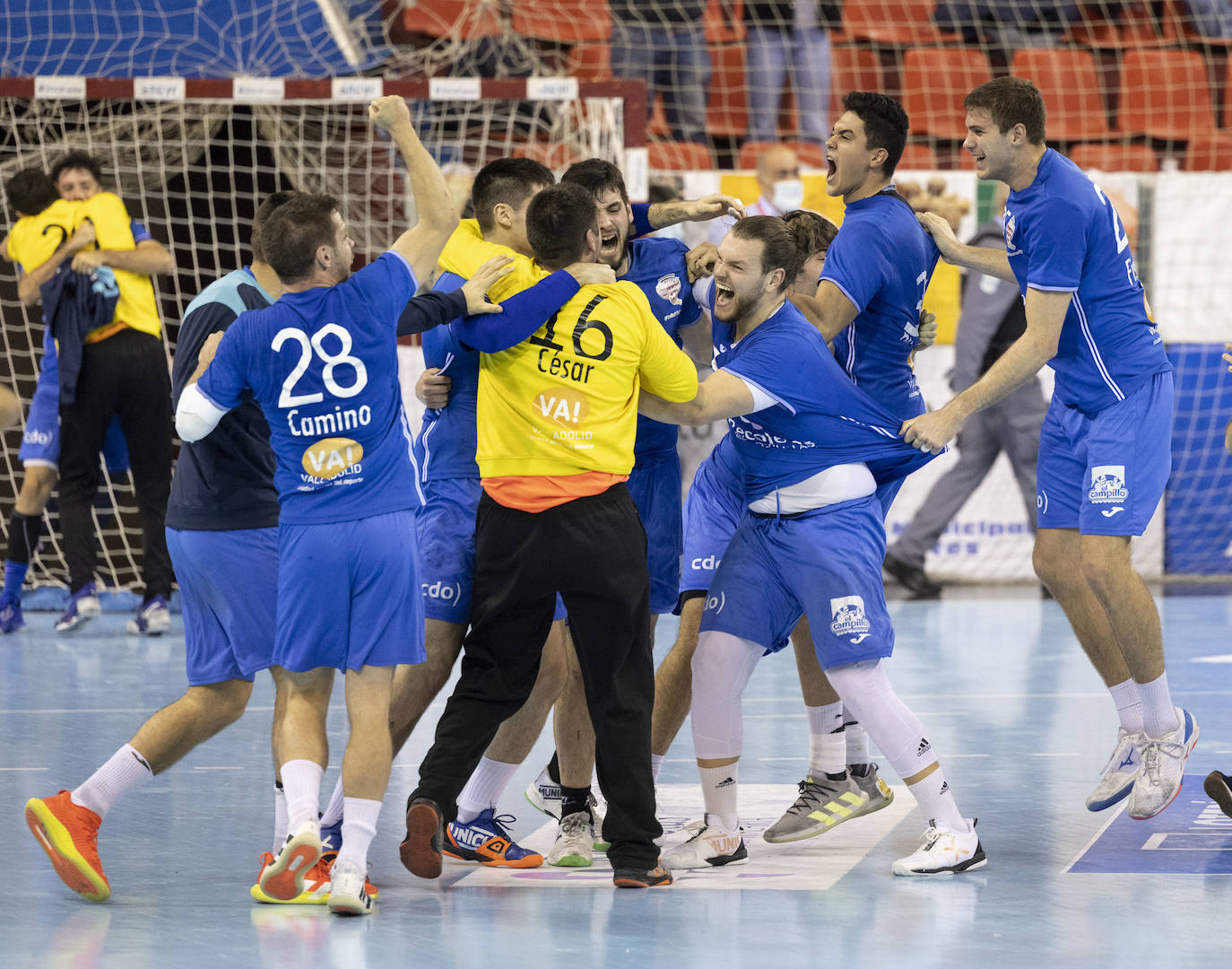 Partido disputado entre el Recoletas y el Granollers. 