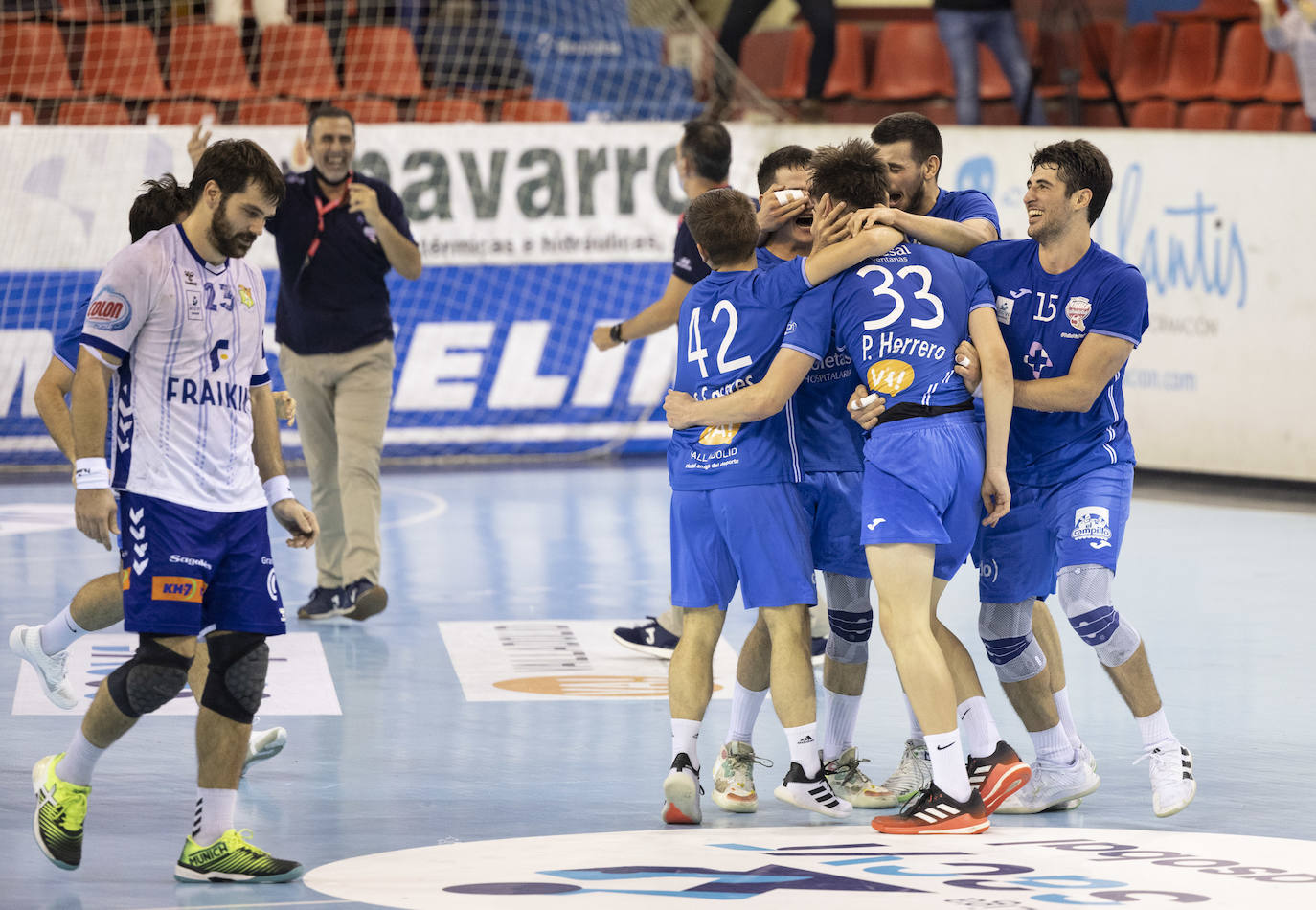 Partido disputado entre el Recoletas y el Granollers. 