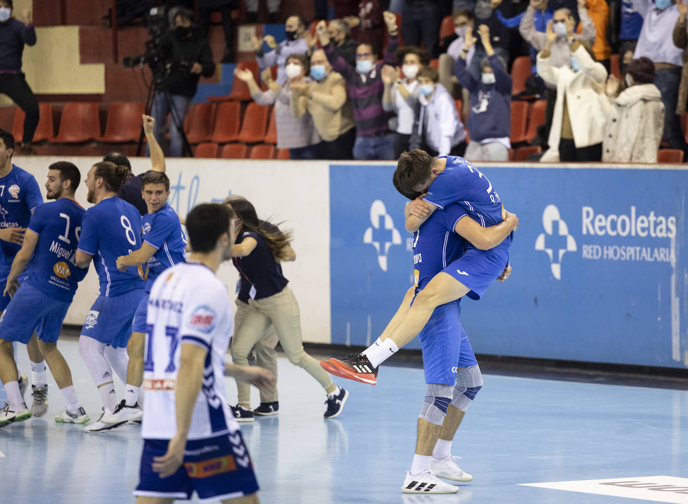 Partido disputado entre el Recoletas y el Granollers. 