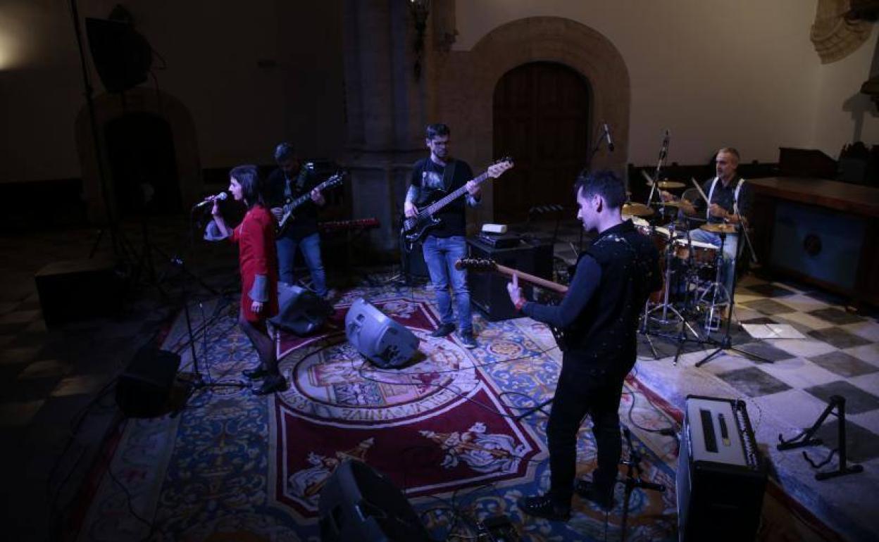 Una de las actuaciones del concierto.