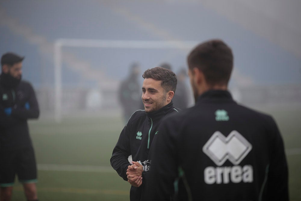 Entrenamiento de Unionistas en el Reina Sofía para preparar el partido de Copa del Rey ante el Elche CF