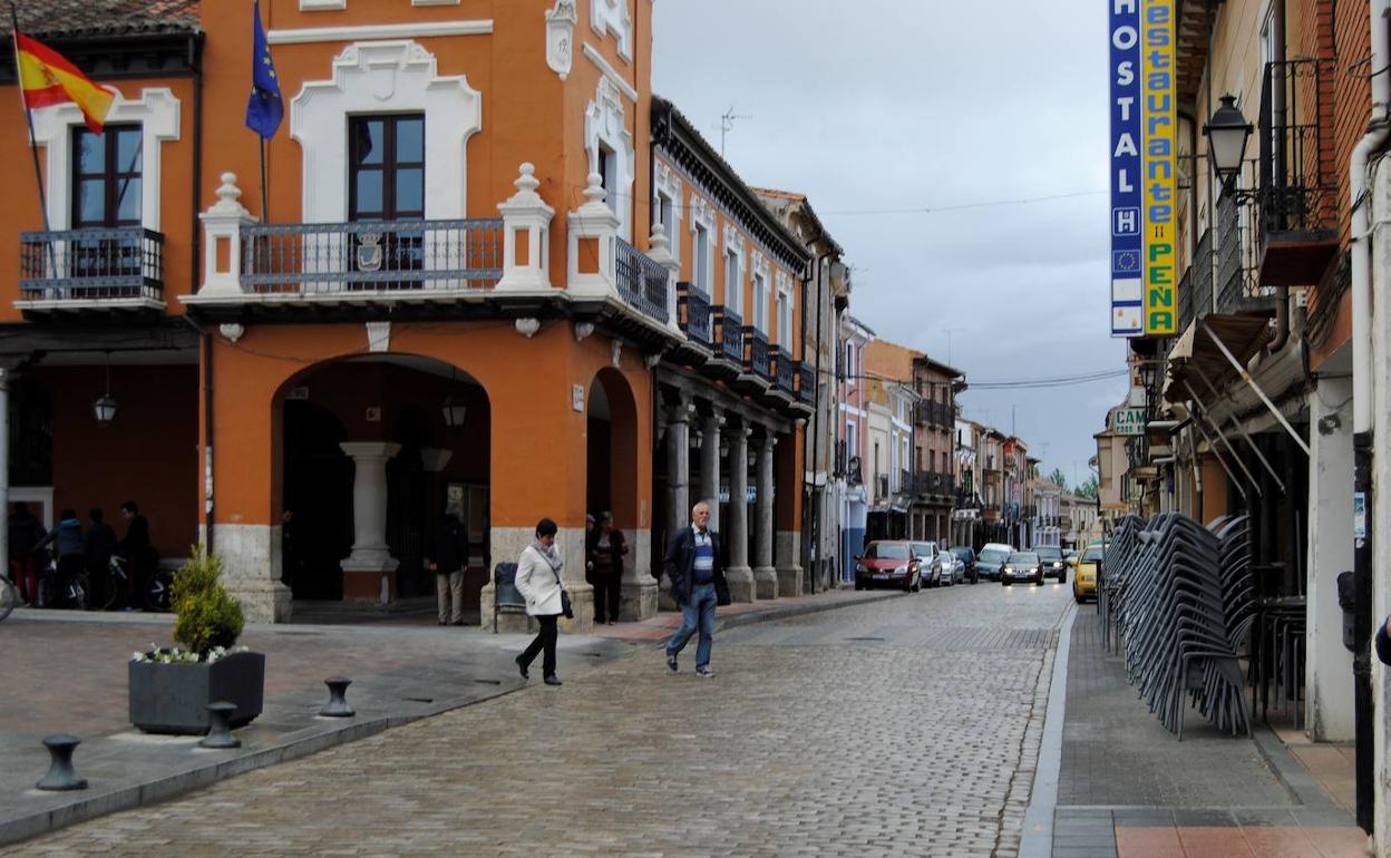 Calle Mayor de Villalón. 