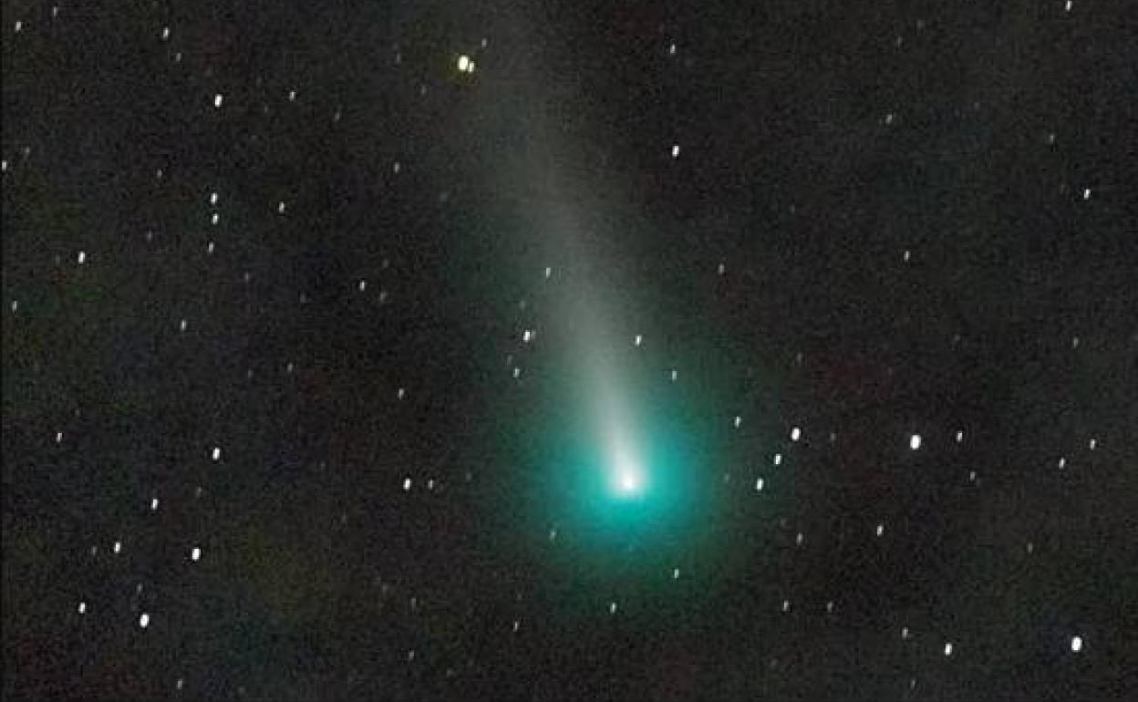 El cometa Leonard. 