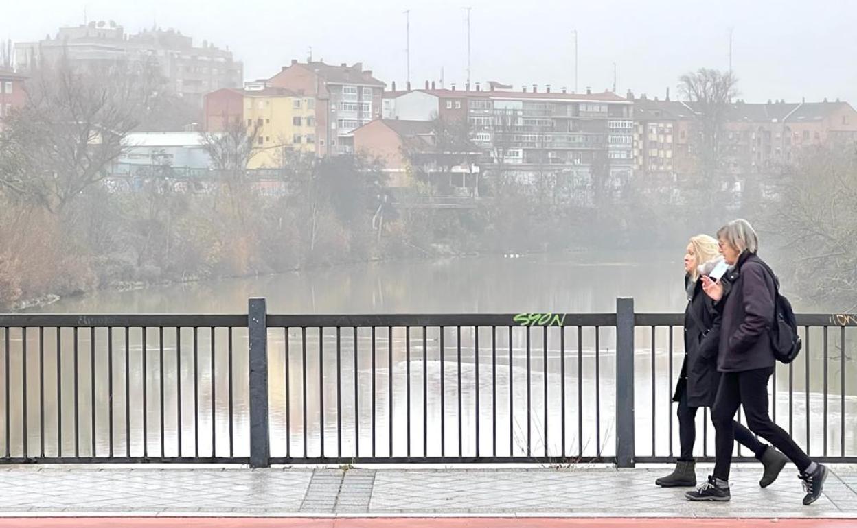 Mañana de niebla en Valladolid. 