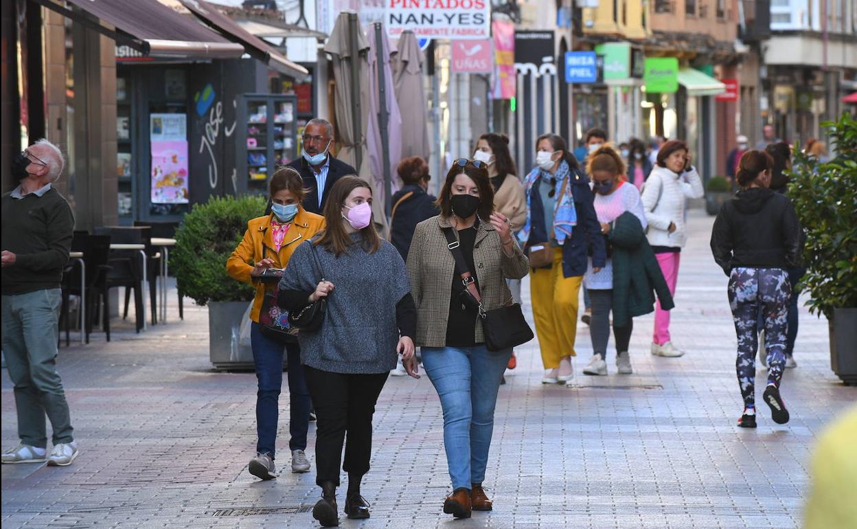 La tasa de coronavirus de Valladolid supera a la peor de la quinta ola