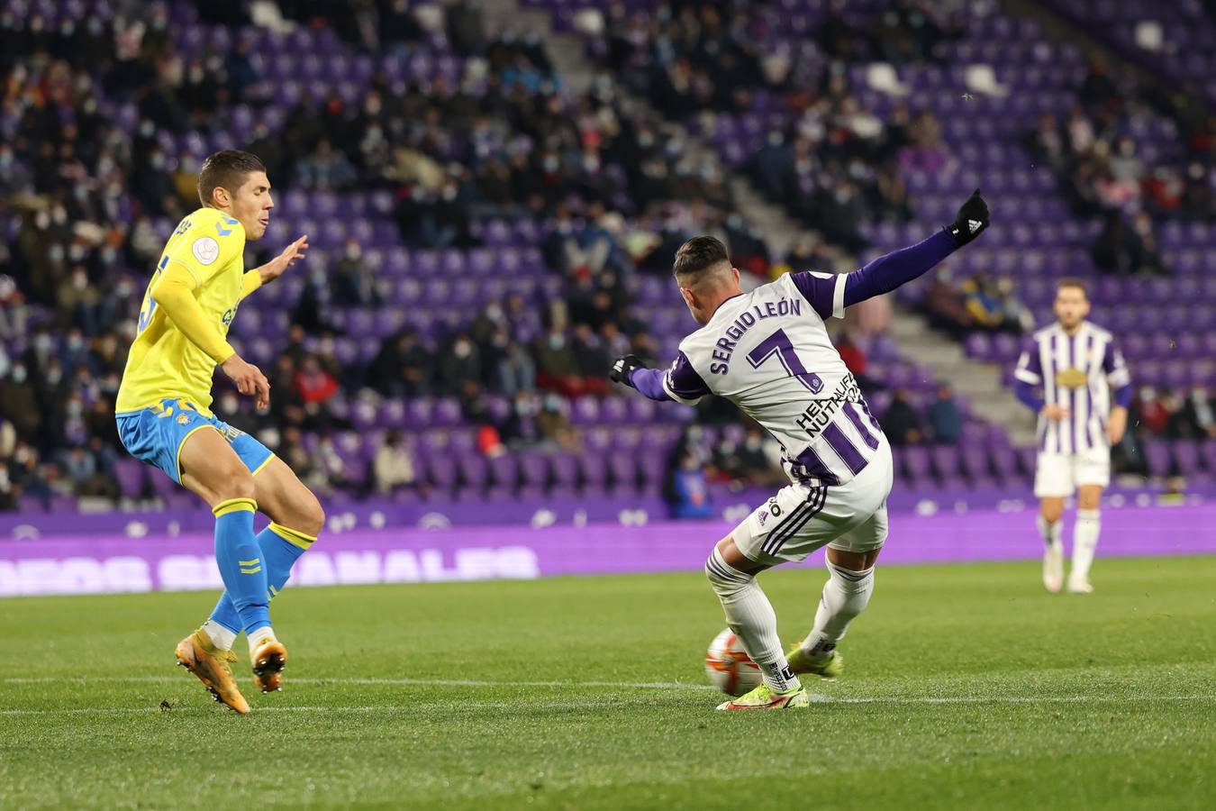 Fotos: El Real Valladolid pasa a tercera ronda de la Copa del Rey tras vencer a Las Palmas (3-1)