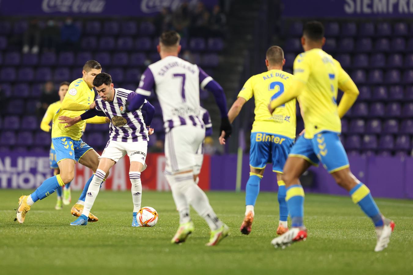 Fotos: El Real Valladolid pasa a tercera ronda de la Copa del Rey tras vencer a Las Palmas (3-1)