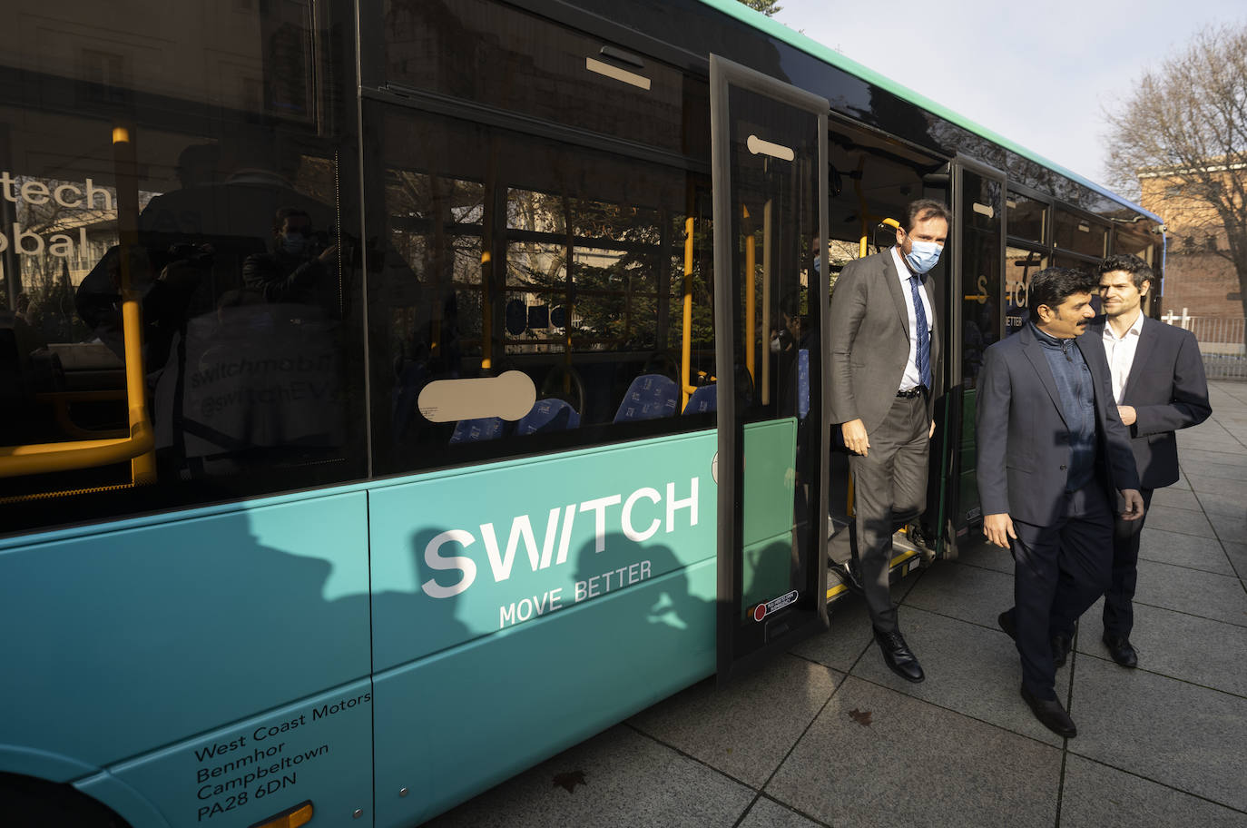 Fotos: Presentación de la fábrica de autobuses eléctricos Switch Mobility en Valladolid