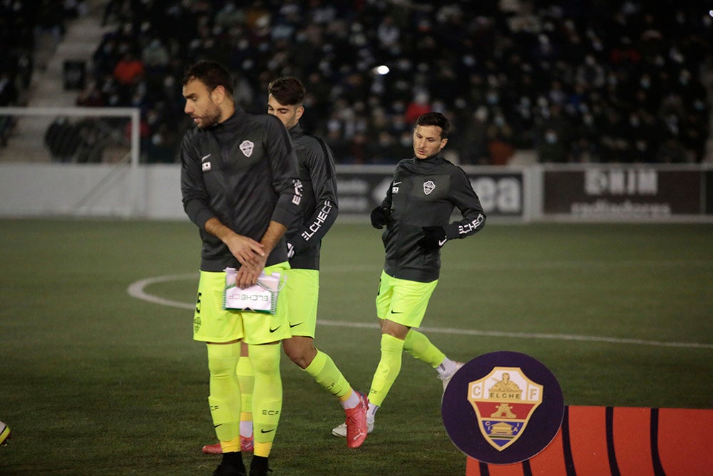 Un cruel final con gol en propia puerta apea de la Copa a un gran Unionistas ante el Elche de Primera (0-1)