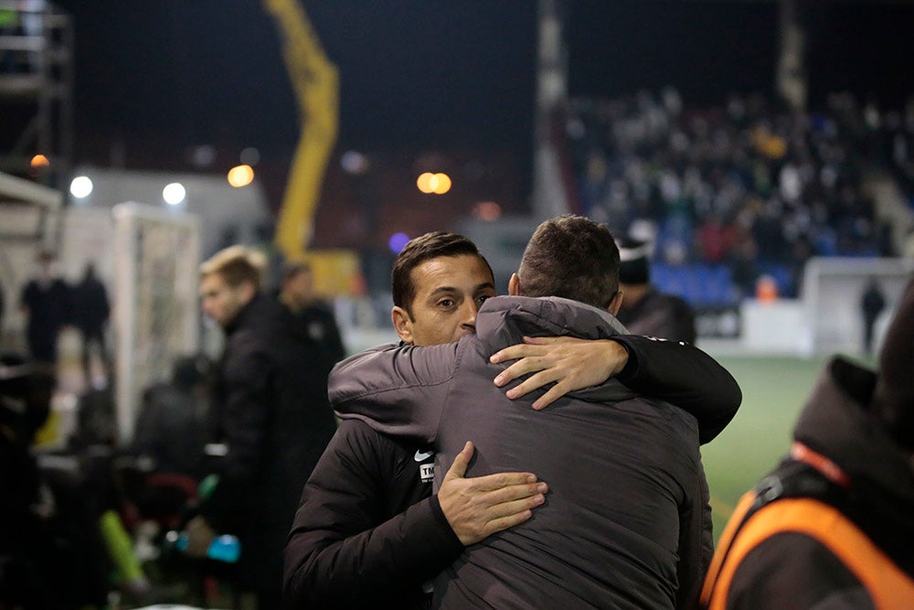 Un cruel final con gol en propia puerta apea de la Copa a un gran Unionistas ante el Elche de Primera (0-1)