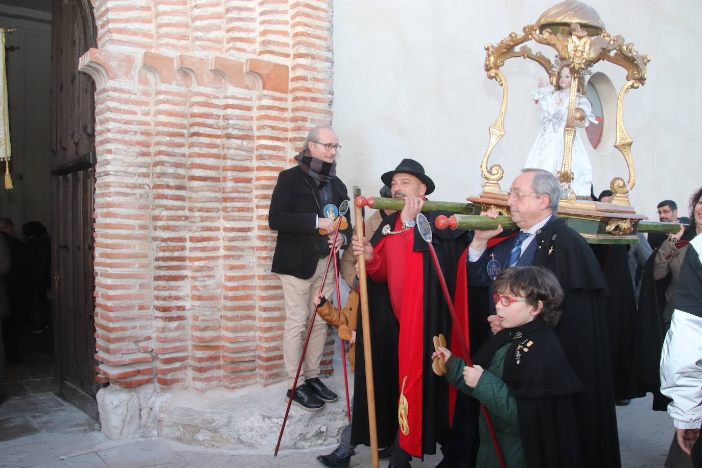 Procesión del Niño de la Bola en 2020.