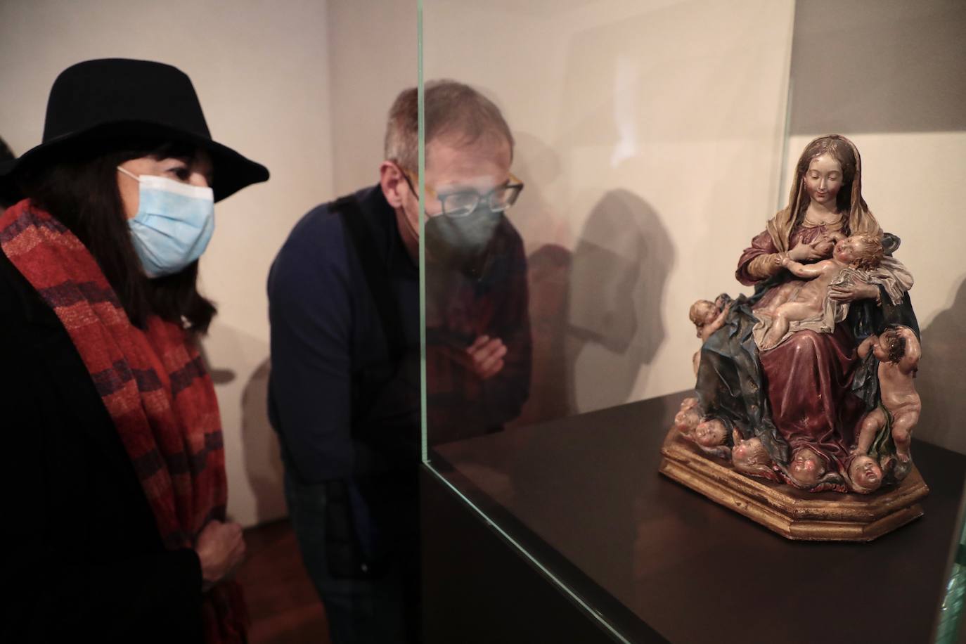 Obras del Museo de Escultura de Valladolid. 