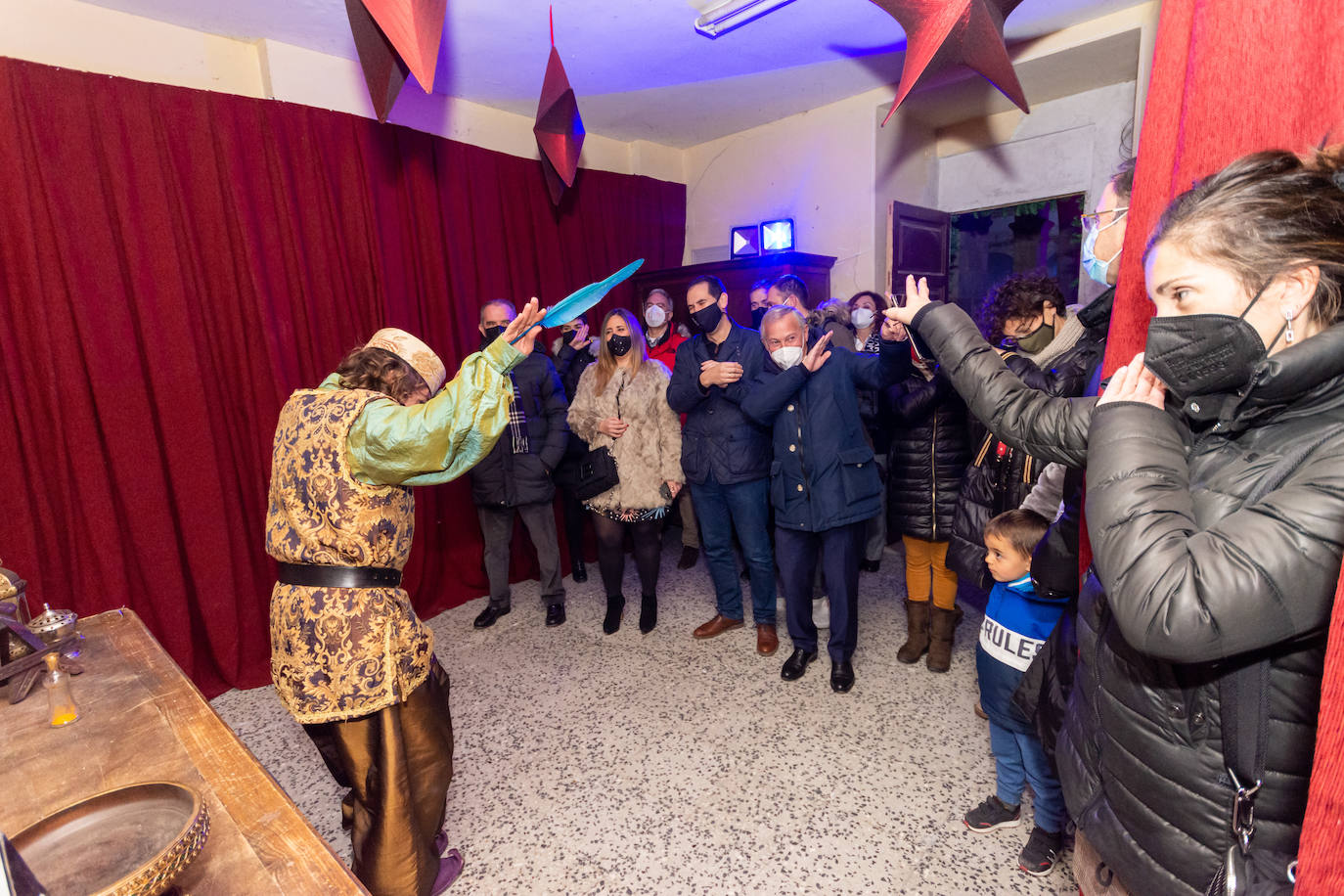 Fotos: Los pajes anuncian la próxima llegada de los Reyes a Palencia