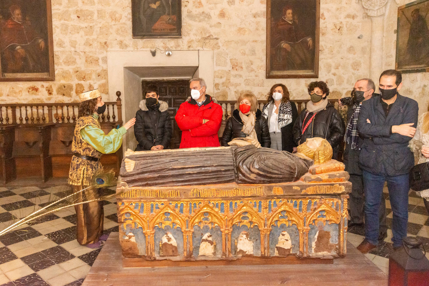 Fotos: Los pajes anuncian la próxima llegada de los Reyes a Palencia
