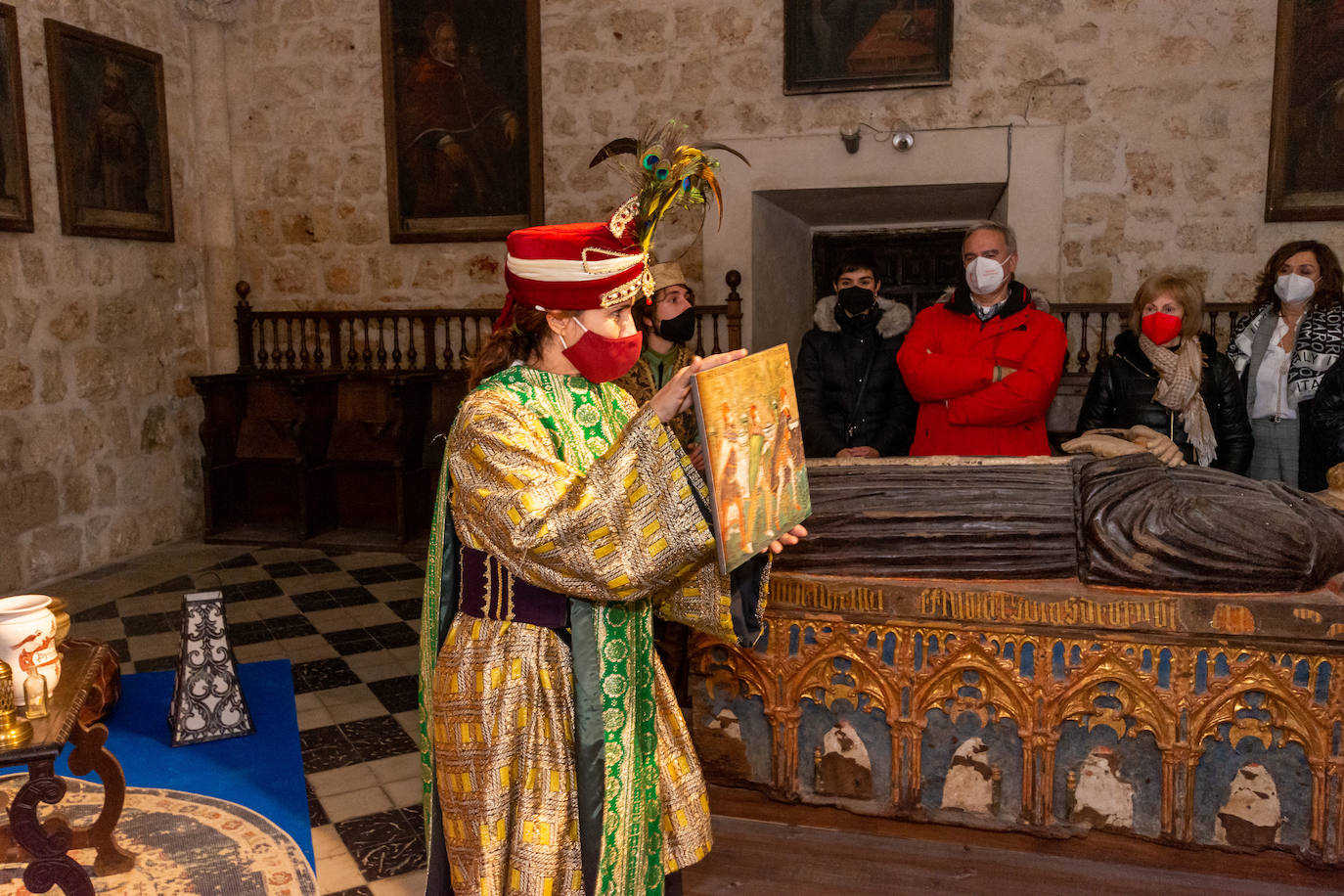 Fotos: Los pajes anuncian la próxima llegada de los Reyes a Palencia